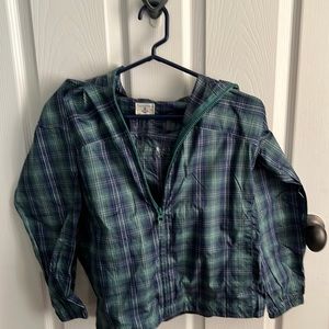 Lands End packable rain jacket